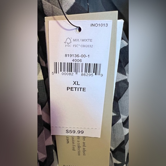 Banana Republic Factory Pleated Tie Waist Sleeveless Top - Picture 4 of 6